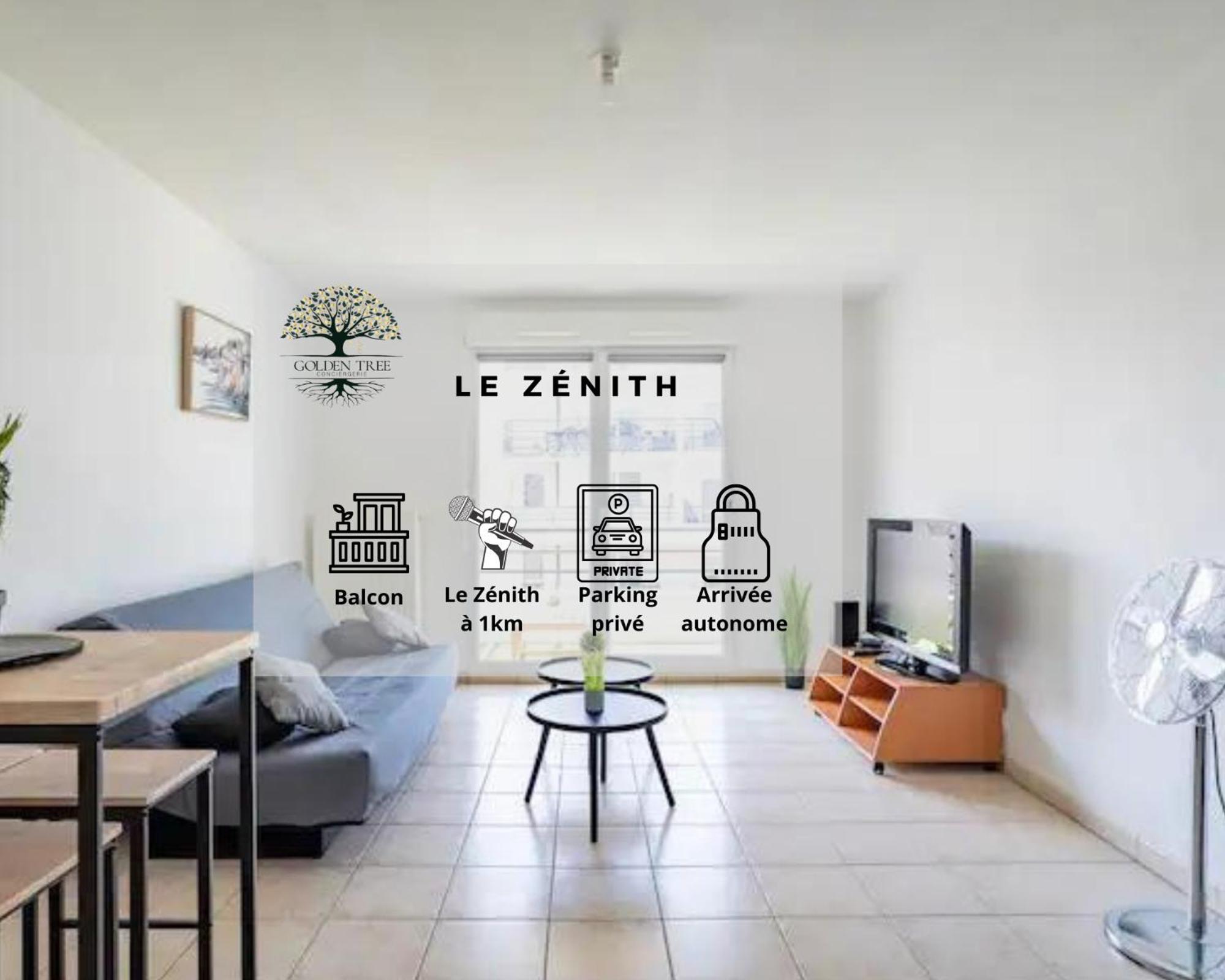 Le Zenith - Parking Prive & Wifi - 5 Min Zenith De Strasbourg Lägenhet Exteriör bild